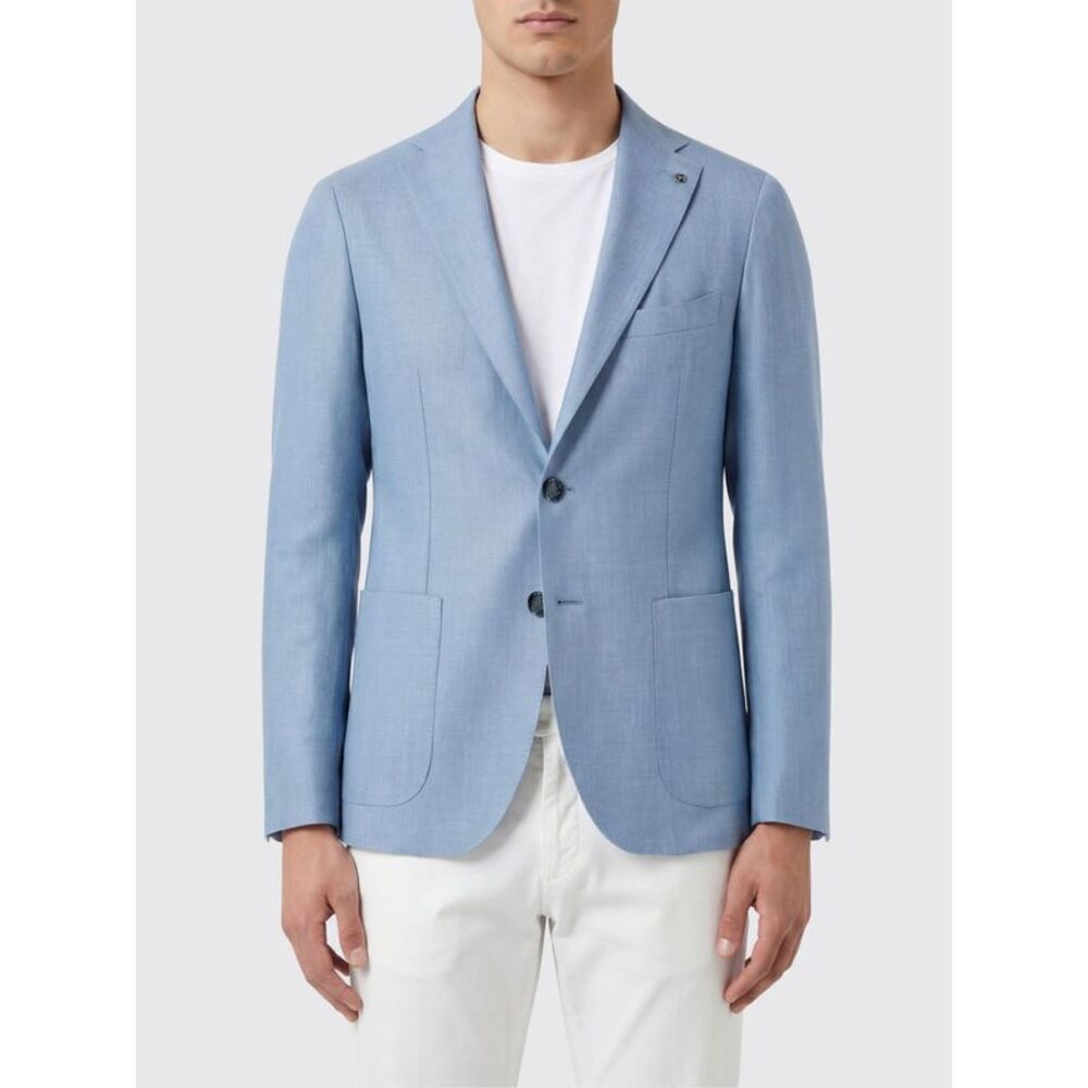 Tagliatore Jacket Men Blue